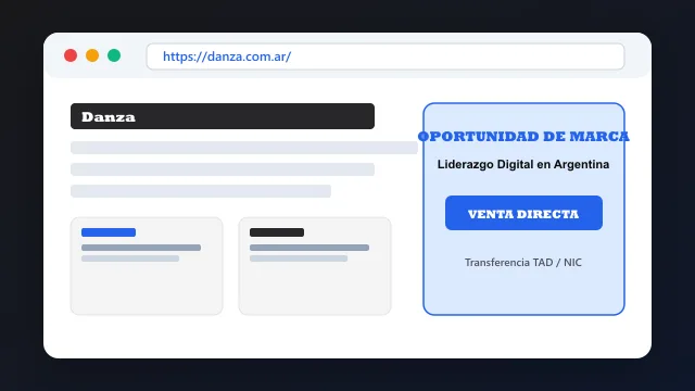 Modelo de aplicación comercial y proyectos digitales para danza.com.ar